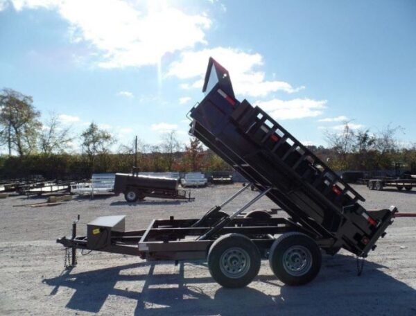 Dump Trailer 6' X 10' Landscape Equipment With 20 inch Sides - Image 3