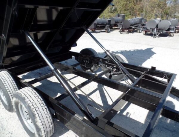 Dump Trailer 6' X 10' Landscape Equipment With 20 inch Sides - Image 17