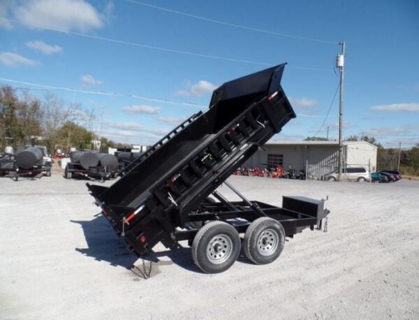 Dump Trailer 6' X 10' Landscape Equipment With 20 inch Sides - Image 2