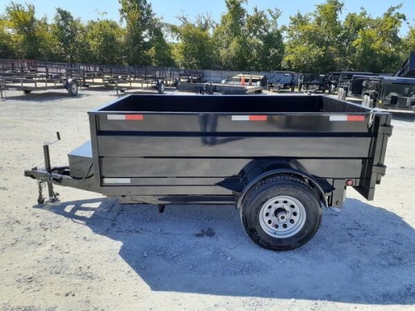 5x8 Hydraulic Dump Trailer 24" Sides 5,200lb Axle with Brake - Image 5