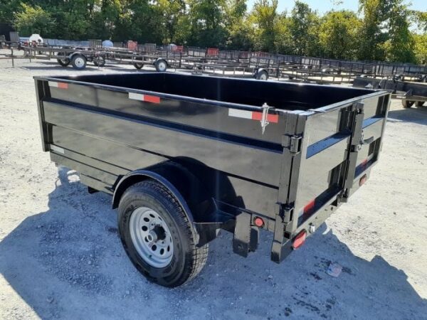 5x8 Hydraulic Dump Trailer 24" Sides 5,200lb Axle with Brake - Image 6