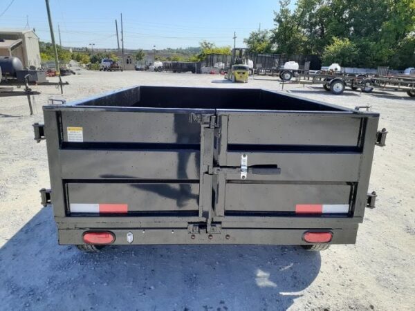 5x8 Hydraulic Dump Trailer 24" Sides 5,200lb Axle with Brake - Image 7