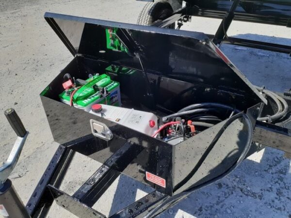 5x8 Hydraulic Dump Trailer 24" Sides 5,200lb Axle with Brake - Image 4