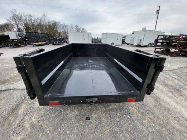 5x8 Hydraulic Dump Trailer 24" Sides 5,200lb Axle with Brake - Image 14