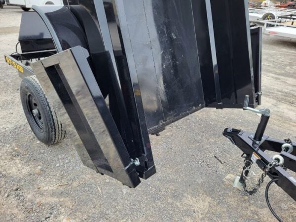5x8 Hydraulic Dump Trailer 24" Sides 5,200lb Axle with Brake - Image 20