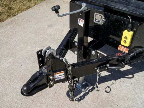 7x14 Telescopic Dump Trailer with 4ft Sides (2) 7K Axles - Image 13