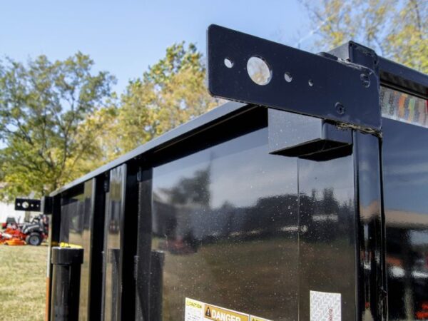 7x14 Telescopic Dump Trailer with 4ft Sides (2) 7K Axles - Image 15