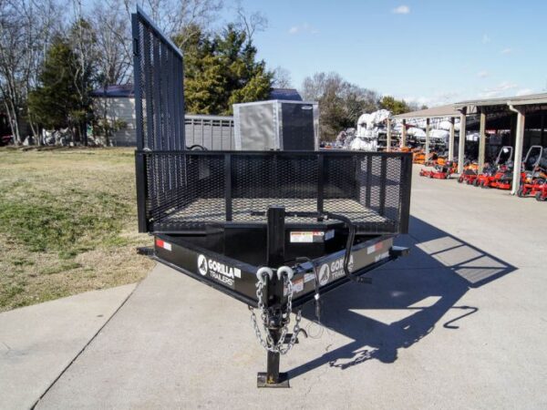 7x20 Hybrid Utility Dump Trailer 2ft Sides with Box (2) 7K Axles - Image 3