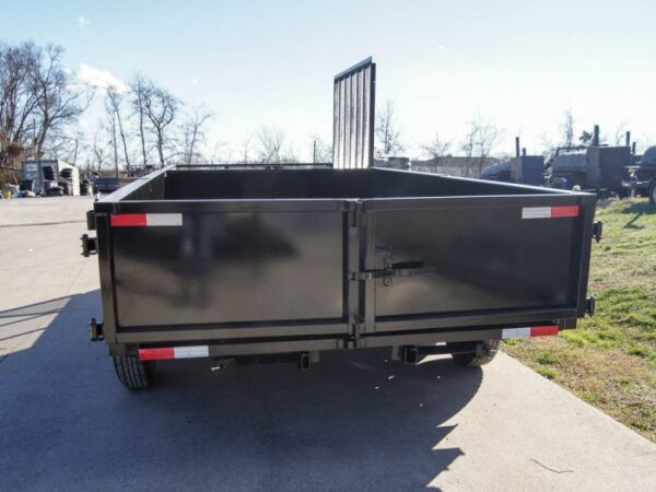 7x20 Hybrid Utility Dump Trailer 2ft Sides with Box (2) 7K Axles - Image 7