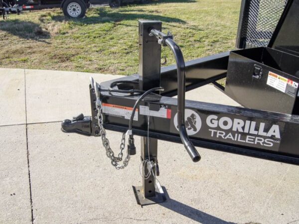 7x20 Hybrid Utility Dump Trailer 2ft Sides with Box (2) 7K Axles - Image 14