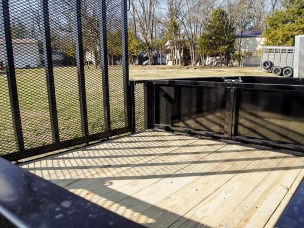 7x20 Hybrid Utility Dump Trailer 2ft Sides with Box (2) 7K Axles - Image 15