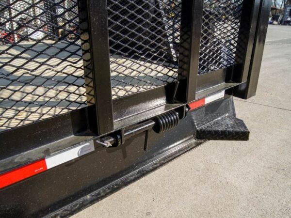 7x20 Hybrid Utility Dump Trailer 2ft Sides with Box (2) 7K Axles - Image 22