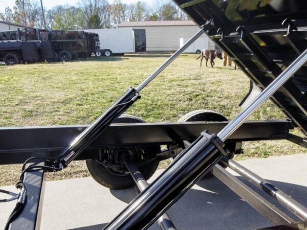 7x20 Hybrid Utility Dump Trailer 2ft Sides with Box (2) 7K Axles - Image 25