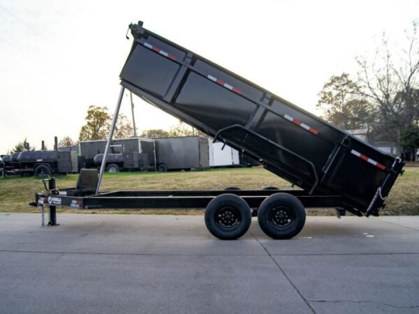 7x16 Gorilla Telescopic IBeam Dump Trailer with 3ft Sides (2) 7K Axles - Image 19
