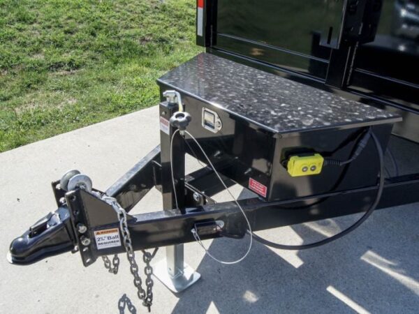 7x16 Hydraulic Dump Trailer with 2ft Sides (2) 7K Axles - Image 12
