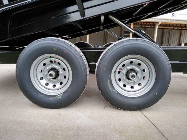 Gooseneck Dump Trailer 7' X 16' Hydraulic 3 ft Sides Mulch - Image 12