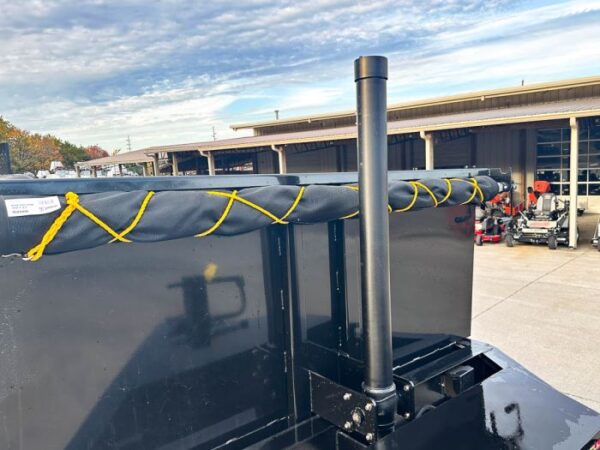 7x16 Gorilla Telescopic IBeam Dump Trailer with 3ft Sides (2) 7K Axles - Image 10
