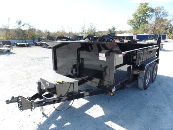 7x12 Hydraulic Dump Trailer with 2ft Sides (2) 6K Axles - Image 14