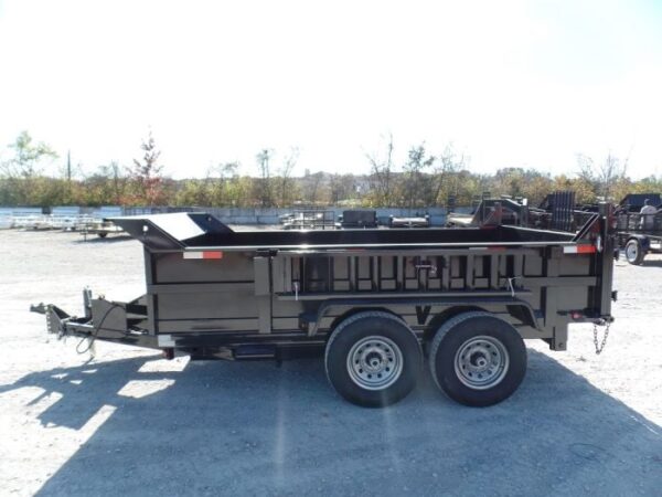 7x12 Hydraulic Dump Trailer with 2ft Sides (2) 6K Axles - Image 12