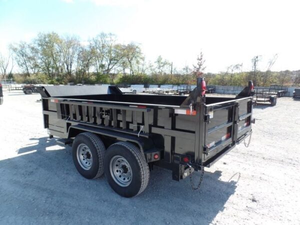 7x12 Hydraulic Dump Trailer with 2ft Sides (2) 6K Axles - Image 19