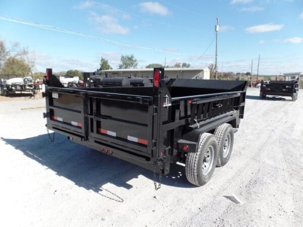 7x12 Hydraulic Dump Trailer with 2ft Sides (2) 6K Axles - Image 20