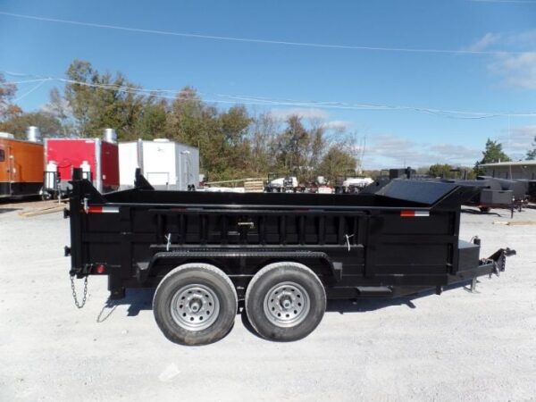 7x12 Hydraulic Dump Trailer with 2ft Sides (2) 6K Axles - Image 5