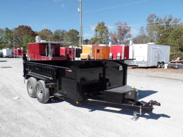 7x12 Hydraulic Dump Trailer with 2ft Sides (2) 6K Axles - Image 16