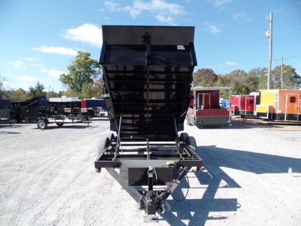 7x12 Hydraulic Dump Trailer with 2ft Sides (2) 6K Axles - Image 15