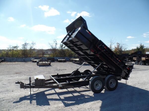 7x12 Hydraulic Dump Trailer with 2ft Sides (2) 6K Axles - Image 13