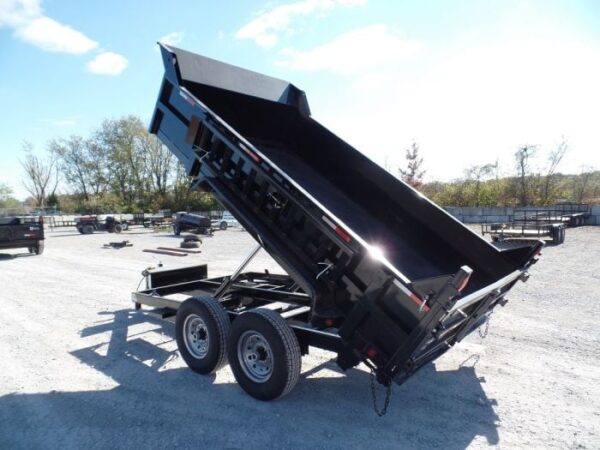 7x12 Hydraulic Dump Trailer with 2ft Sides (2) 6K Axles - Image 8