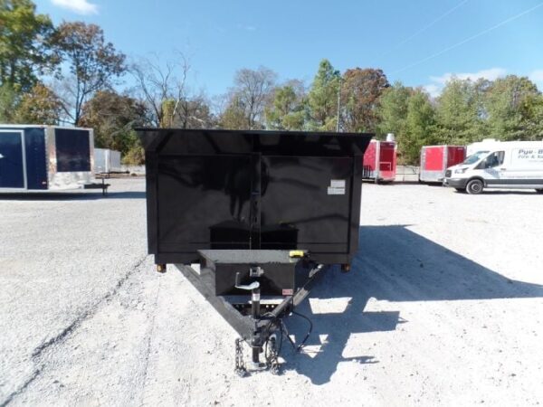 Hydraulic Dump Trailer 7x14 Landscape Equipment 3ft Sides - Image 6